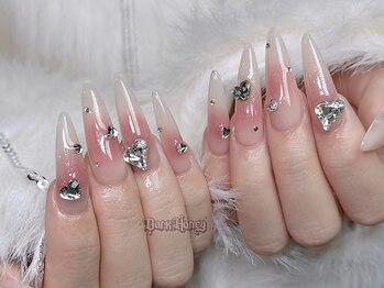 ダークハニー 原宿店(Dark Honey)/チークネイル/ガーリー付け放題