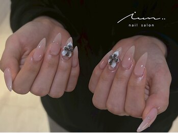 イアン 京都河原町三条店(iun..)/3Dフラワーネイル
