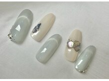 スピードネイル アンド アイ 宮交シティ店/シェル×うるつやマグネット