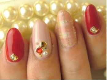 ネイルサロン チュチュ(Nail Salon Chu Chu)/120分ジェル付け放題¥9100