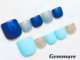 大人可愛いフットシンプル