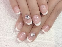 ジャスミンネイル(Jasmine Nail)/ジェル☆フレンチコース♪