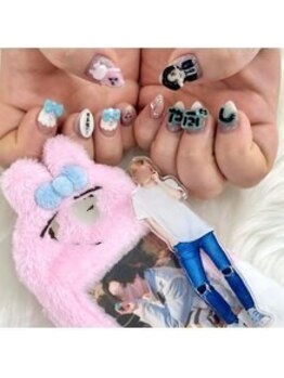 プリュム(Plume)/3D/推しネイル/キャラクター