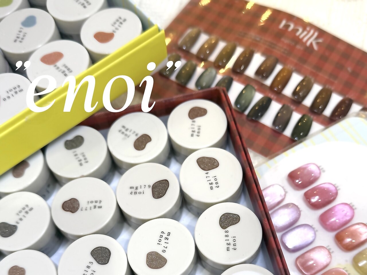 【マグネットネイル】enoi最新色☆他130色以上♪ ワンカラー￥6000