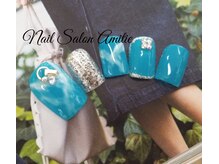 ネイルサロン アミティエ(Nail Salon Amitie)/大理石大人綺麗footネイル