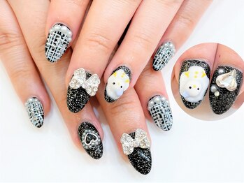 ネイルコレクション ピンク(Nail Collection Pink)/ジェル放題☆溶けかけ雪だるま♪