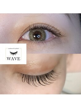 ウェーヴ(WAVE)/◆フラット&ブラウンカラー