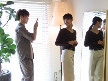 コルミチョン サロン(骨美整 salon)/お客様の要望でSNS用お写真撮影