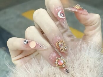モルフォネイル(Morpho nail)/#ワンホンネイル #モテカワ