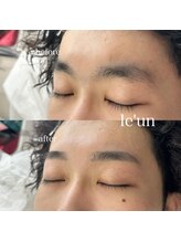 ルアン 表参道店/メンズ美眉毛スタイリング