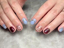 ブリスフルハピネス(Blissful happiness)/秋ネイルデザイン