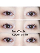 チェリー(Cherry)/Black Tint&Keratin lashlift 