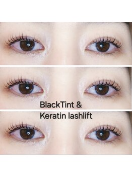 チェリー(Cherry)/Black Tint&Keratin lashlift 