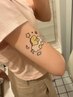 《ボディジュエリー》★glitter tattoo★オーダーデザイン☆¥6600【次郎丸】