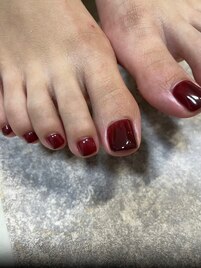 フットネイルワンカラー