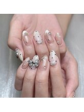 センスネイル 池袋店(Sense Nail)/秋夏ネイル　エレガントデザイン