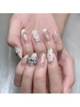 センスネイル 池袋店(Sense Nail)/秋夏ネイル　エレガントデザイン