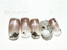 ネイルメゾン 梅田(NAIL MAISON)/透明感カラーマグくすみカラー