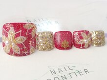 ネイルフロンティア 吉祥寺(NAIL FRONTIER)/Eクリスマスフラワー11980円