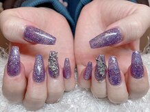 レアネイル 新宿(le'a nail)/ラメネイル