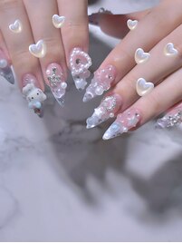 キティちゃんネイル