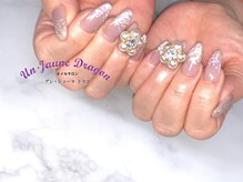 アン ジョーヌドラゴ/【自爪ネイル】パールフラワー