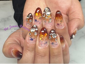 アン ジョーヌドラゴ/【自爪ネイル】べっこうカラー