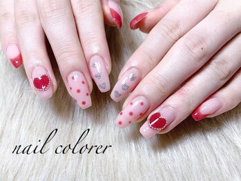 クロレ(colorer)/ハートネイル/チェーン/ドット