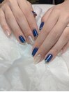 先端ラメで♪手先綺麗☆