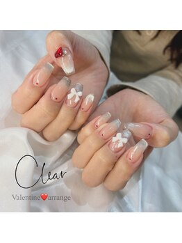 クリア なんば店(Clear)/りぼん×マグバレンタインネイル