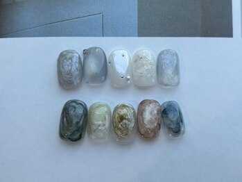 クルネ(QULNE)/定額デザイン/ニュアンス/寒色系