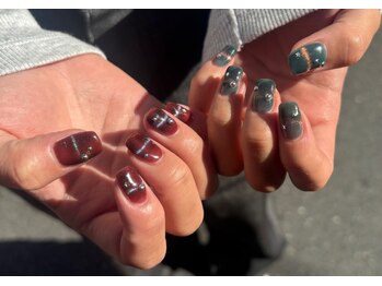 mikaマグネットネイル