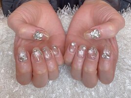 ベージュマグネットデザイン