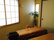 Body & Lymph conditioning salon ぎふと/施術スペースです。