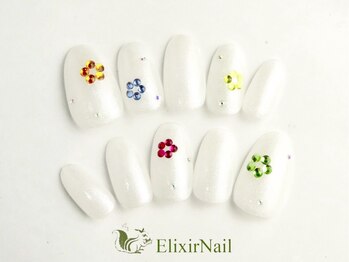 エリクサーネイル 池袋(Elixir Nail)/定額a シンプル/クーポン使用