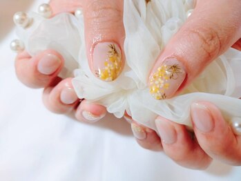 サロン ヴィーヴ(salon Vive)/#ミモザネイル