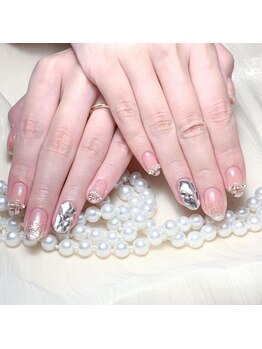 Mネイル/マグネットフレンチ