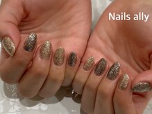 ネイルズアリー 立川店(Nails ally)/スパークルグリッター