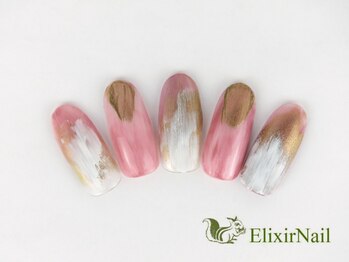 エリクサーネイル 神田(Elixir Nail)/シンプル/クーポン使用