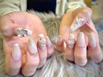 ルビーネイル 太閤通駅店(RUBY NAIL)/フリーデザインジェルスカルプ