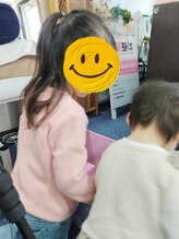 かおりビューティサロン/ママさんと一緒に来院のお子さま