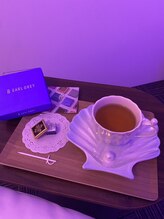 月のこころ 青森新町店/日替わりハーブティでおもてなし