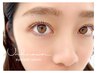 ★1日で印象が変わる★オフ込フラットラッシュ120本+アイブロウWAX/眉メイク