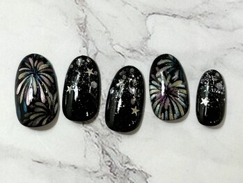 ネイルブレイク リリア(Nail Break lilia)/【初回オフ無料】花火ネイル