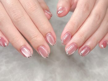 ブリスフルハピネス(Blissful happiness)/ピンクマグでガラスフレンチ