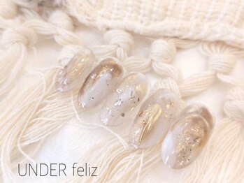 アンダーフェリス ビマユ(UNDER feliz×BIMAYU)/【人気のニュアンスアシメ】定額