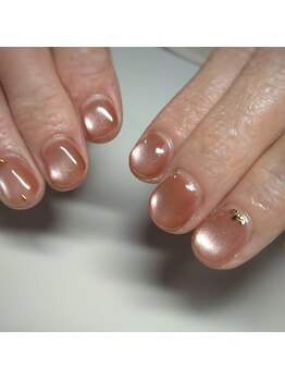 ぷるぷるマグネットネイル