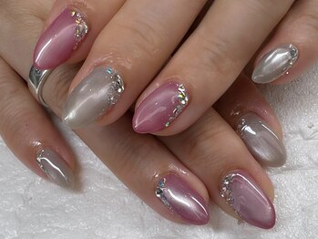 サロン ドゥ レーベル(Salon de Label)の写真/【見惚れるような上品なお手元に☆】シンプル系のデザインが得意◎お仕事柄派手にできない方にもおすすめ♪