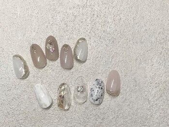 ミニョン 栄(mignon)の写真/【美爪に見える人気デザインをご用意しております♪】お仕事柄派手なネイルができない方にもおすすめ◎