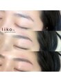 リコ(liko)&nbsp;眉毛WAXスタイリングも人気メニューです◎メイクが楽ちんに◎